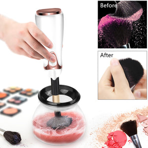 AUTOMATIC MAKE UP BRUSH CLEANER DRYER