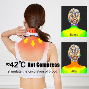 Portable EMS Electric Neck Massager