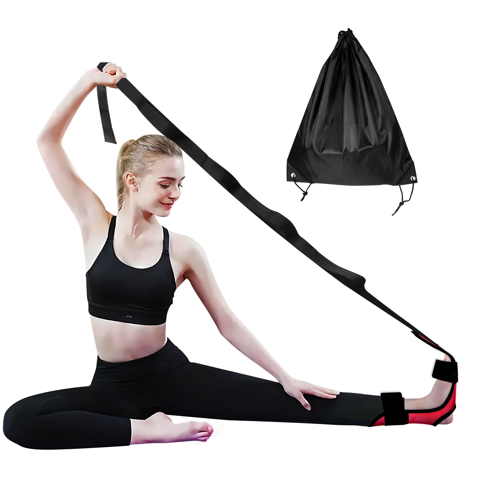 Flexible Yoga Leg Stretcher Belt