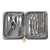 Manicure Pedicure Set With Leather Portable Case