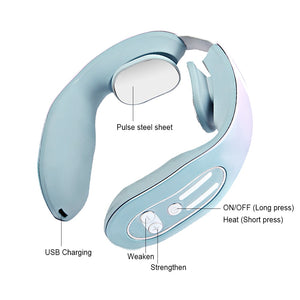 Portable EMS Electric Neck Massager