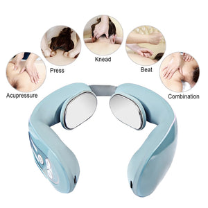 Portable EMS Electric Neck Massager